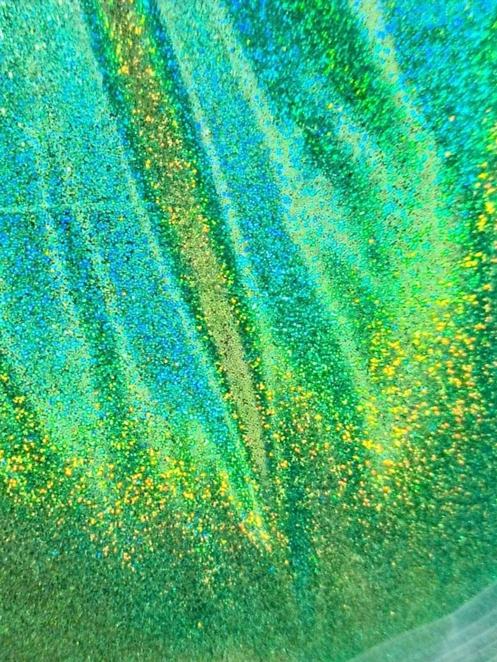 Блёстки Глиттеры 804-04мм - Зелёный голографик - универсальные