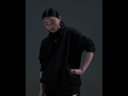 Женская Кофта теннисная Nike Sportwear Phoenix Fleece - black/sail