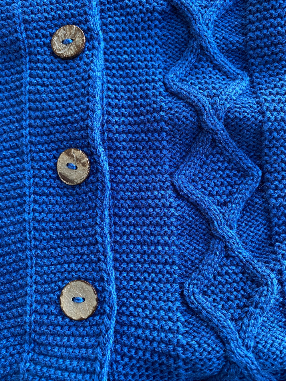 Комбинезон вязаный "Ромбик" (Цвет: Тёмно-синий)