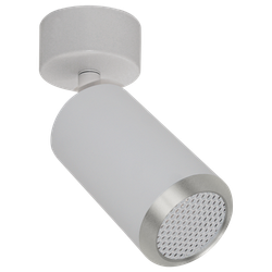 Светильник настенно-потолочный спот ЭРА OL55 WH/SL MR16 GU10 IP20 белый/серебро