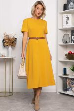 Платье трикотажное Парижанка (желтое) П14334-10М LT Collection