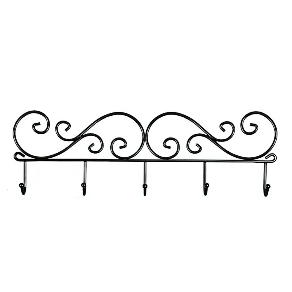 Вешалка «Кружева 5» (Черный)