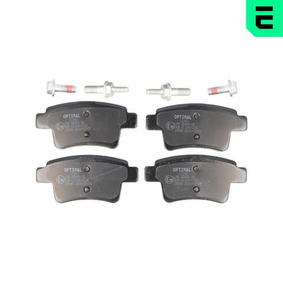 OPTIMAL - BP12343-OPT - Brake Pad Set, disc brake