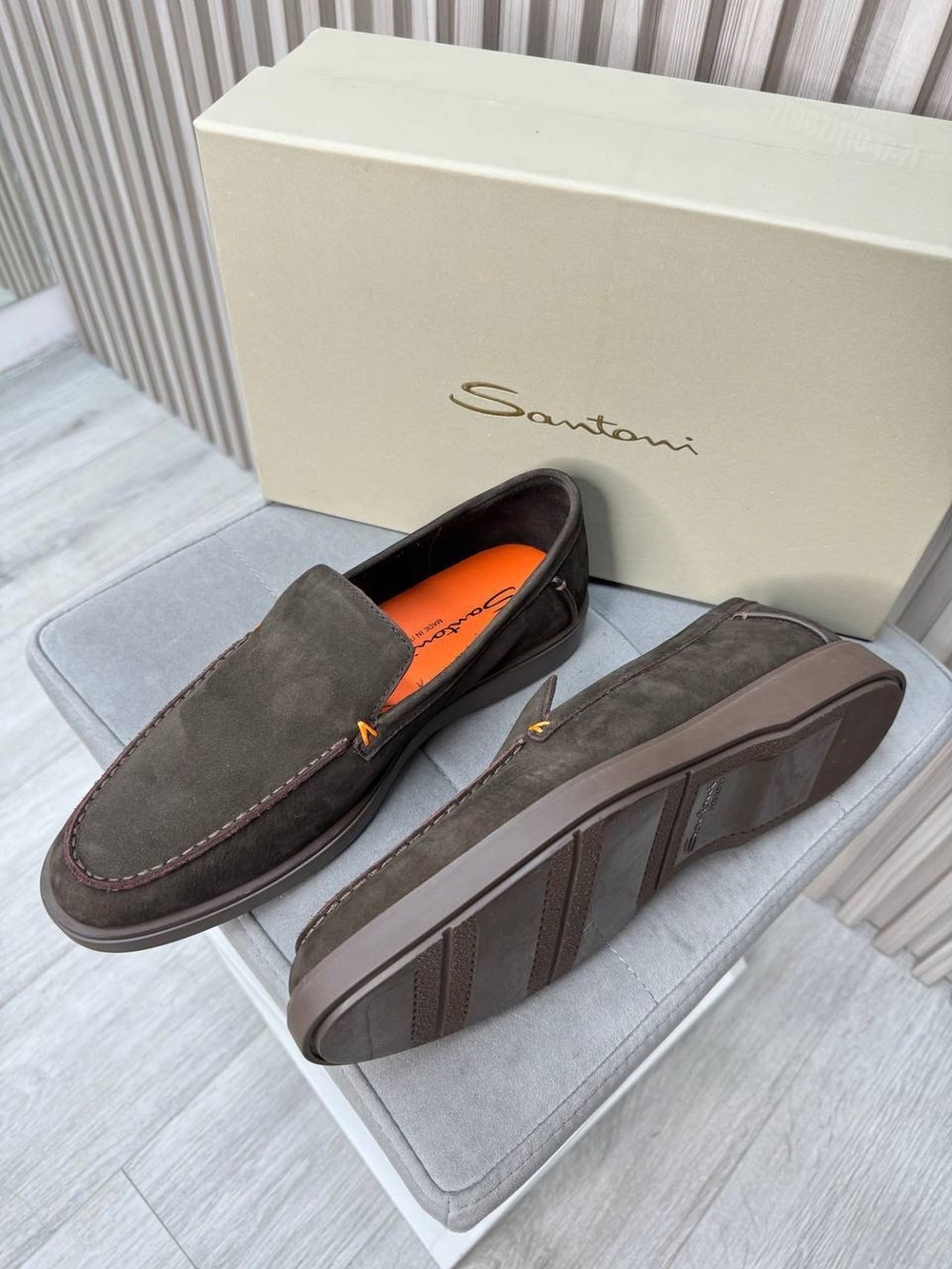 Лоферы Santoni
