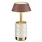 5454/6TL L-VISION ODL_EX26 светлая бронза/кофейный/жемчужный/металл/керамика Настольная лампа беспроводная LED*6W 3000K LULU