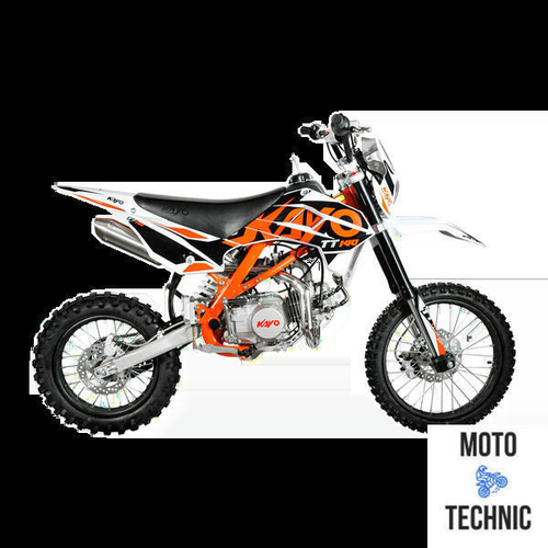Питбайк KAYO BASIC TT140EM 17/14 KRZ (механ. сцепл., эл. стартер 2022 г.)