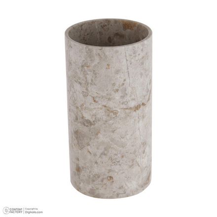 Ваза ручной работы из натурального камня шелковый мрамор Иран 14-2. 355