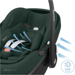 Автокресло Maxi-Cosi Pebble 360 Pro 0-13 кг с базой Family Fix 360 Prо 8052403110 Twillic Green/зеленый (2024)