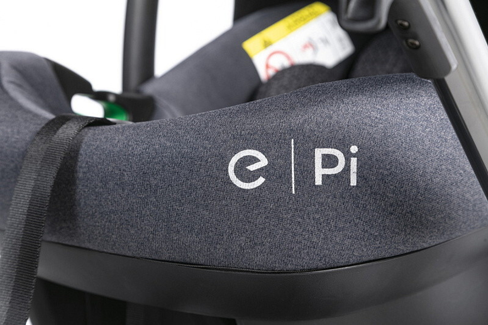 Детская коляска 3 в 1 Espiro Code 2025 и автокресло Pi Graphite 09 bave ecru/ Графитовый (Graphite 117)