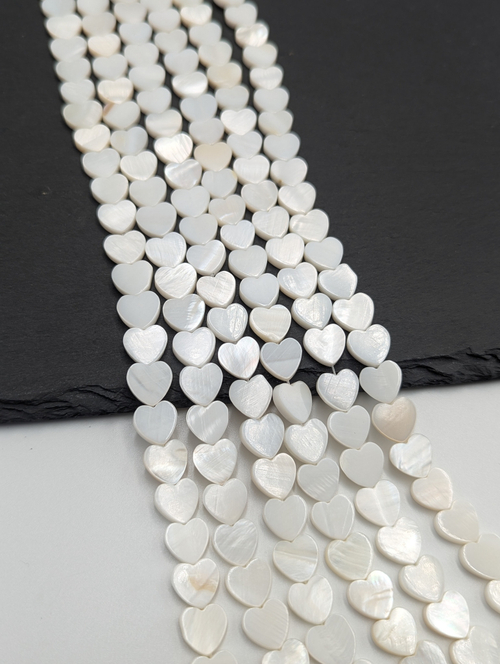 Перламутр сердце 10мм