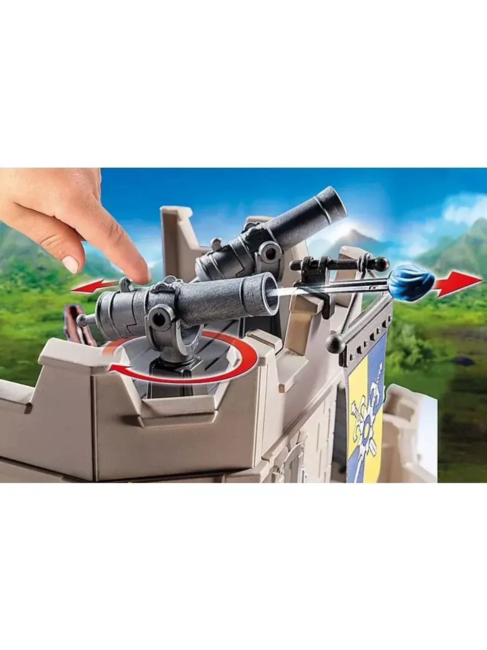 Набор Большой замок Новельмор Playmobil 70220