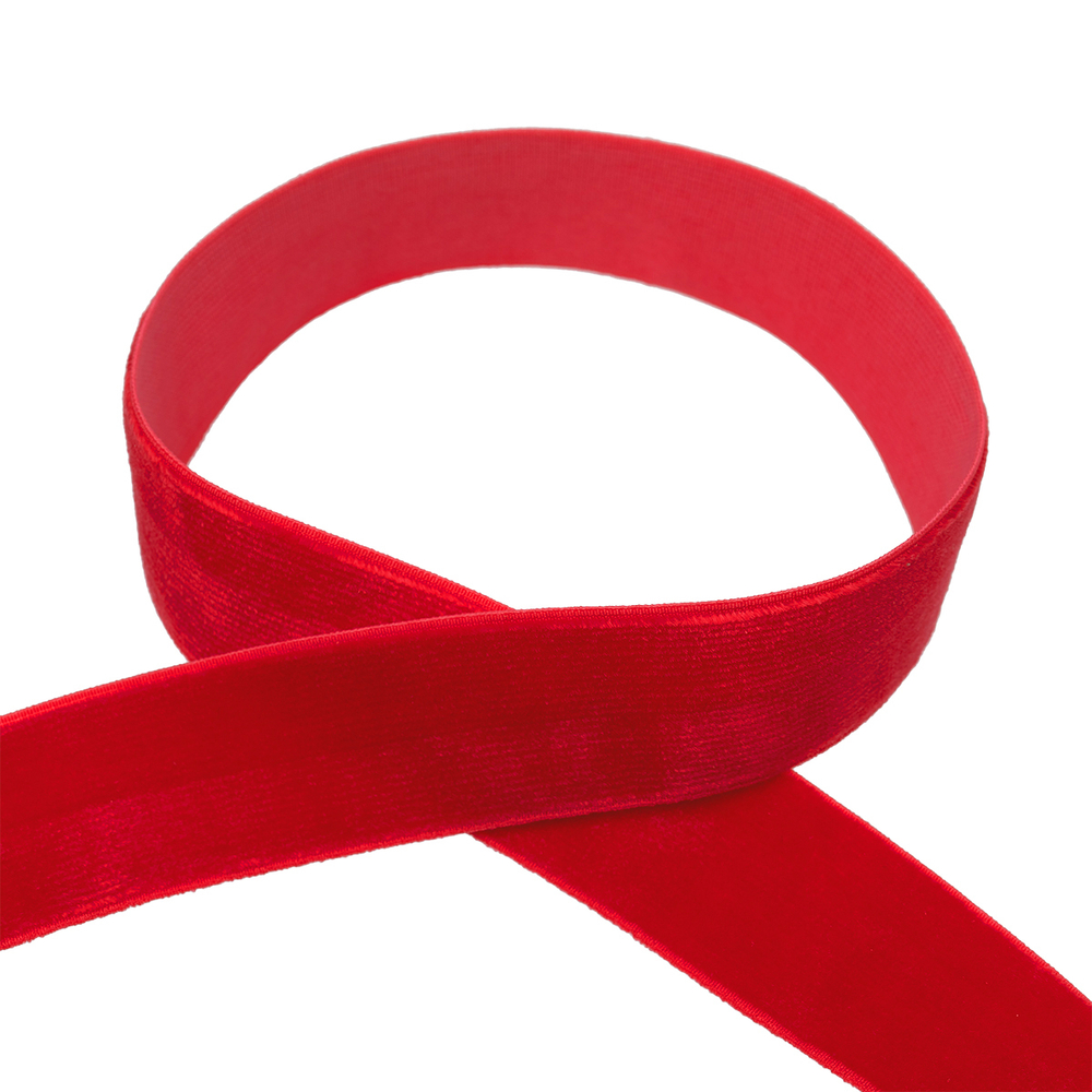 "BLITZ" бархат.эласт. лента VRE-20 20 мм , цвет 026