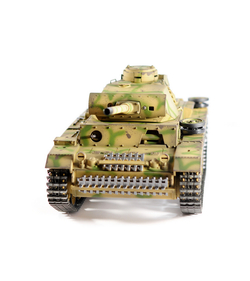 Р/У танк Taigen 1/16 Panzerkampfwagen III (Германия) дым, свет V3 2.4G RTR камуфляж