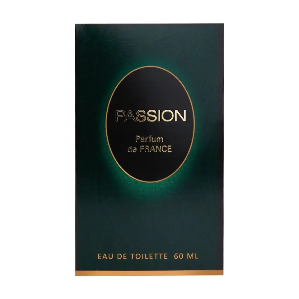 Туалетная вода для женщин Parfum de FRANCE "PASSION" 60мл Россия