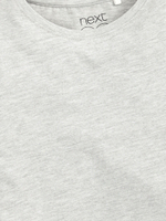 Футболка для девочки Next 937-856, 3 шт., Белый, Серый, Черный