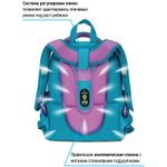 Ранец Berlingo Expert Little foxy 37х28х16см, 2 отд., с анатомической спинкой
