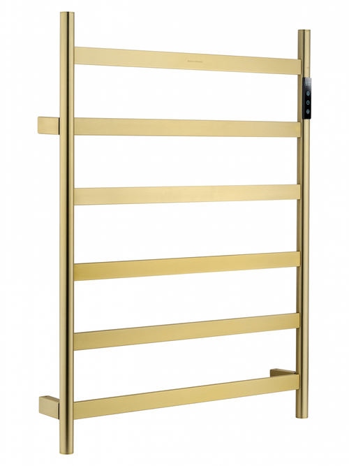 Полотенцесушитель электрический WONZON & WOGHAND ESSEN, Брашированное золото (WW-A405-BG)
