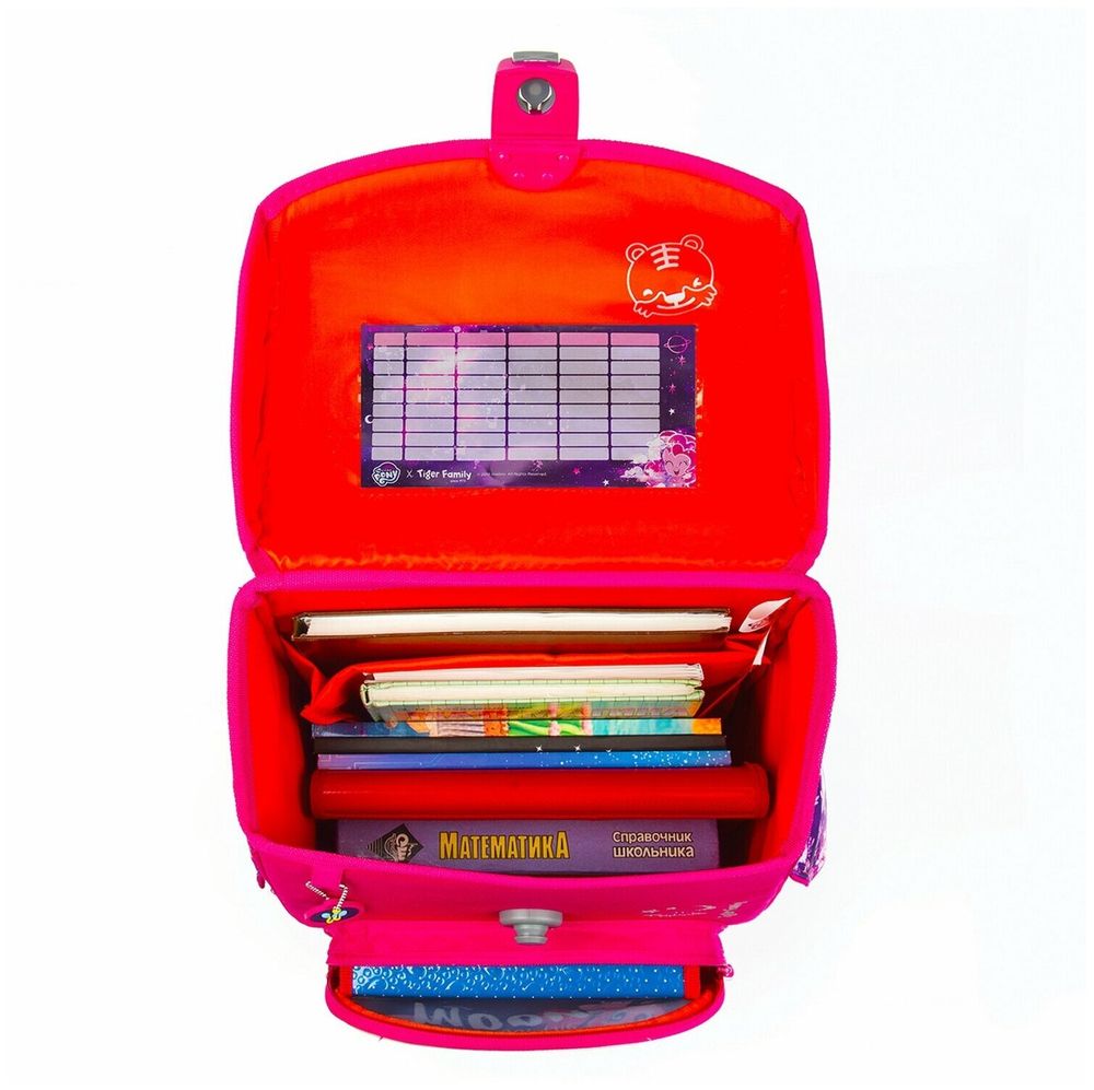 Ранец TIGER FAMILY для начальной школы, Jolly, "Pinkie Pie", ЛИЦЕНЗИЯ, 36х31х19 см, 228972, TGJL-016A