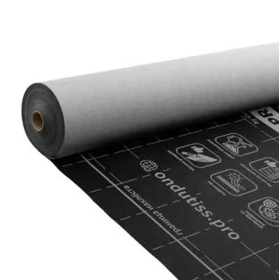 Супердиффузионная мембрана ONDUTISS PRO AM 130, 75м2 / Гидро-ветрозащитная паропроницаемая мембрана Ондутис ПРО АМ 130