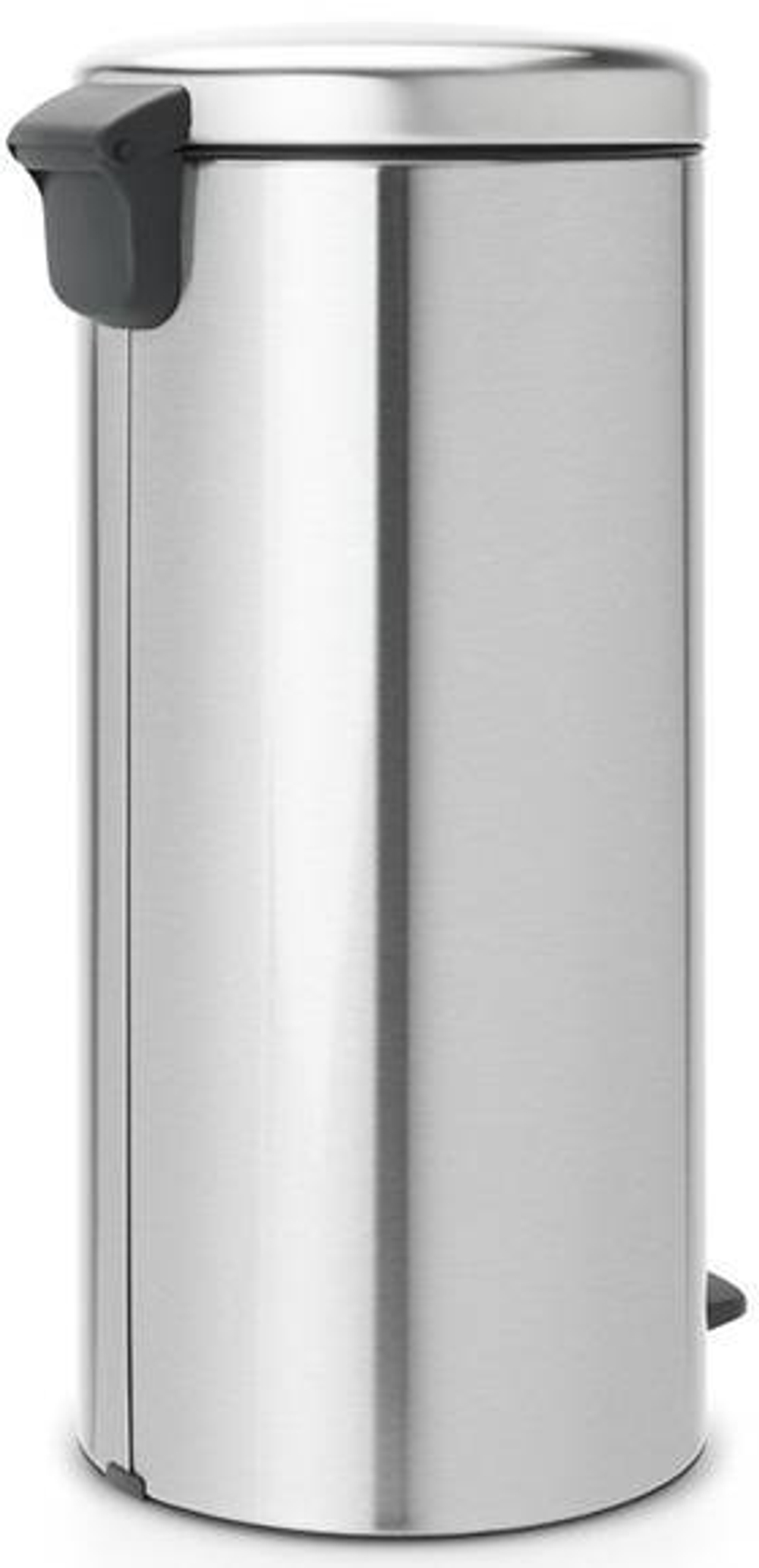 Ведро Brabantia NewIcon 30л стальное матовое сзади