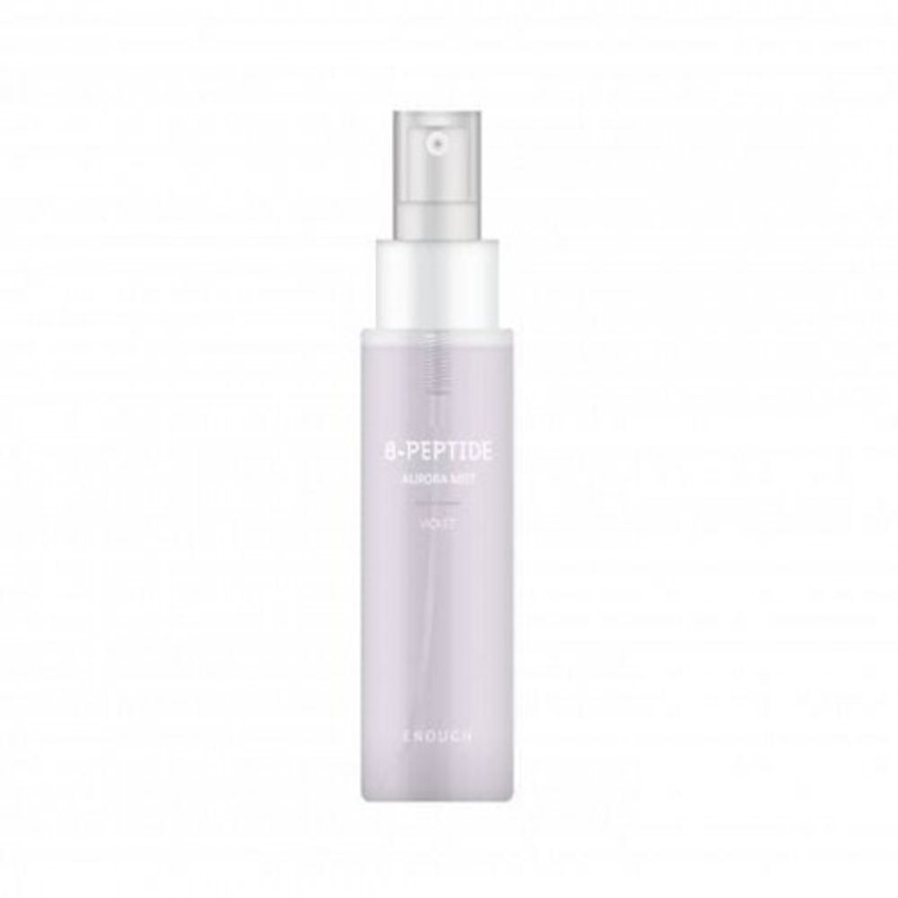 Мист для лица успокаивающий с пептидами ENOUGH 8 Peptide Aurora Mist Violet 80 мл