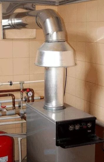 Дымовой колпак (сталибизатор тяги) Baxi KIT CAPPA D.180 для SLIM 1.620 iN (KHW 71406891-)