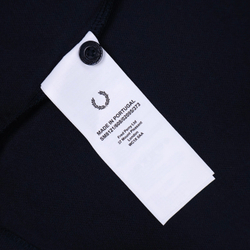 Поло Fred Perry x Raf Simons Embroidered Navy