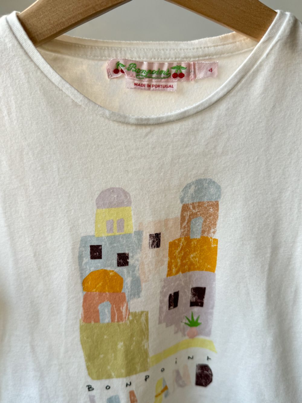 Хлопковая футболка Bonpoint, 104