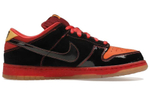 Nike Dunk SB Hawaii comfortable casual low-top sneakers men's black orange