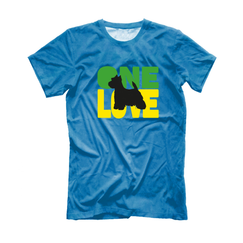 Футболка "ONE LOVE - Вест Хайленд"