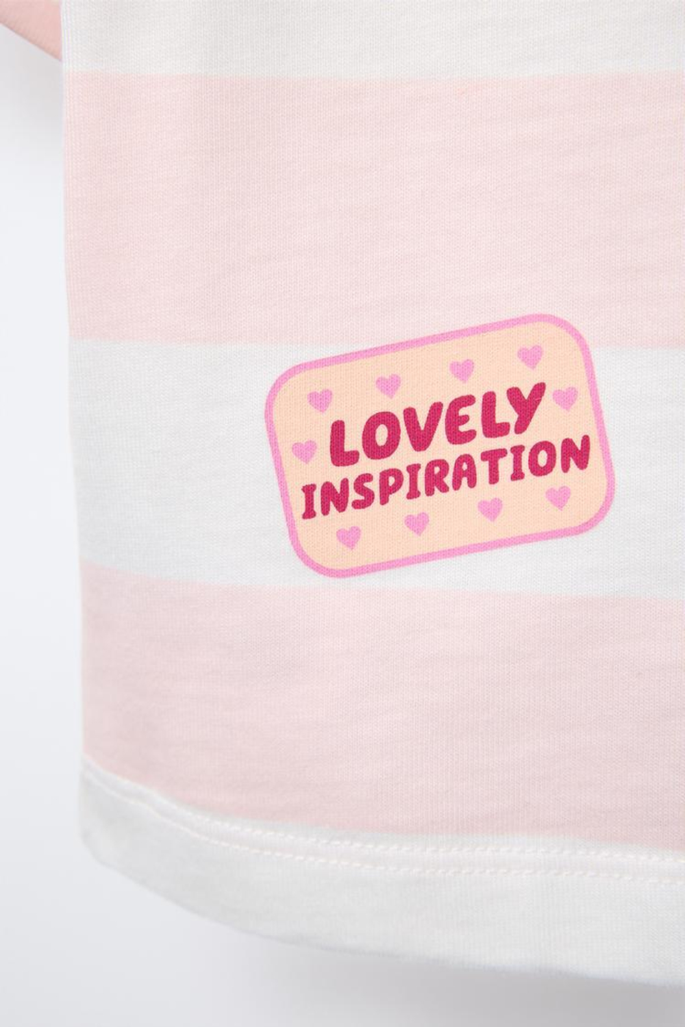 ZARA ФУТБОЛКА С ПРИНТОМ, ПАСТЕЛЬНО-РОЗОВЫЙ