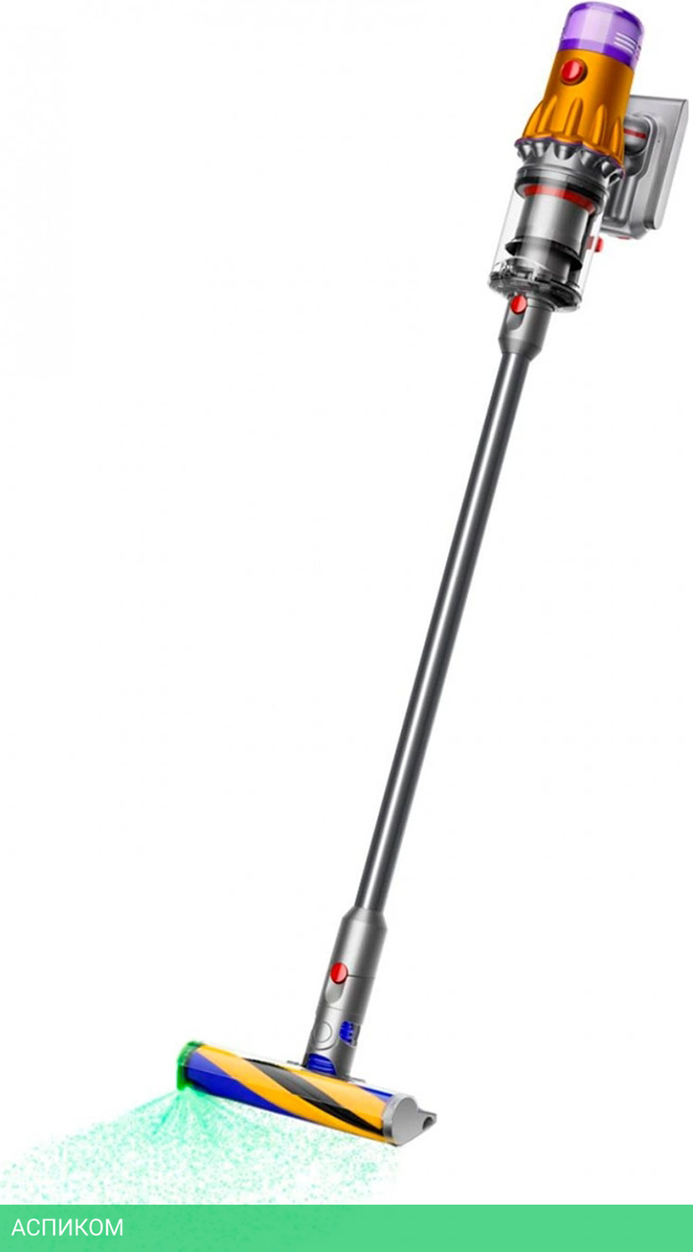 Пылесос Dyson SV46 V12 Detect Slim Absolute желтый (448884-01)