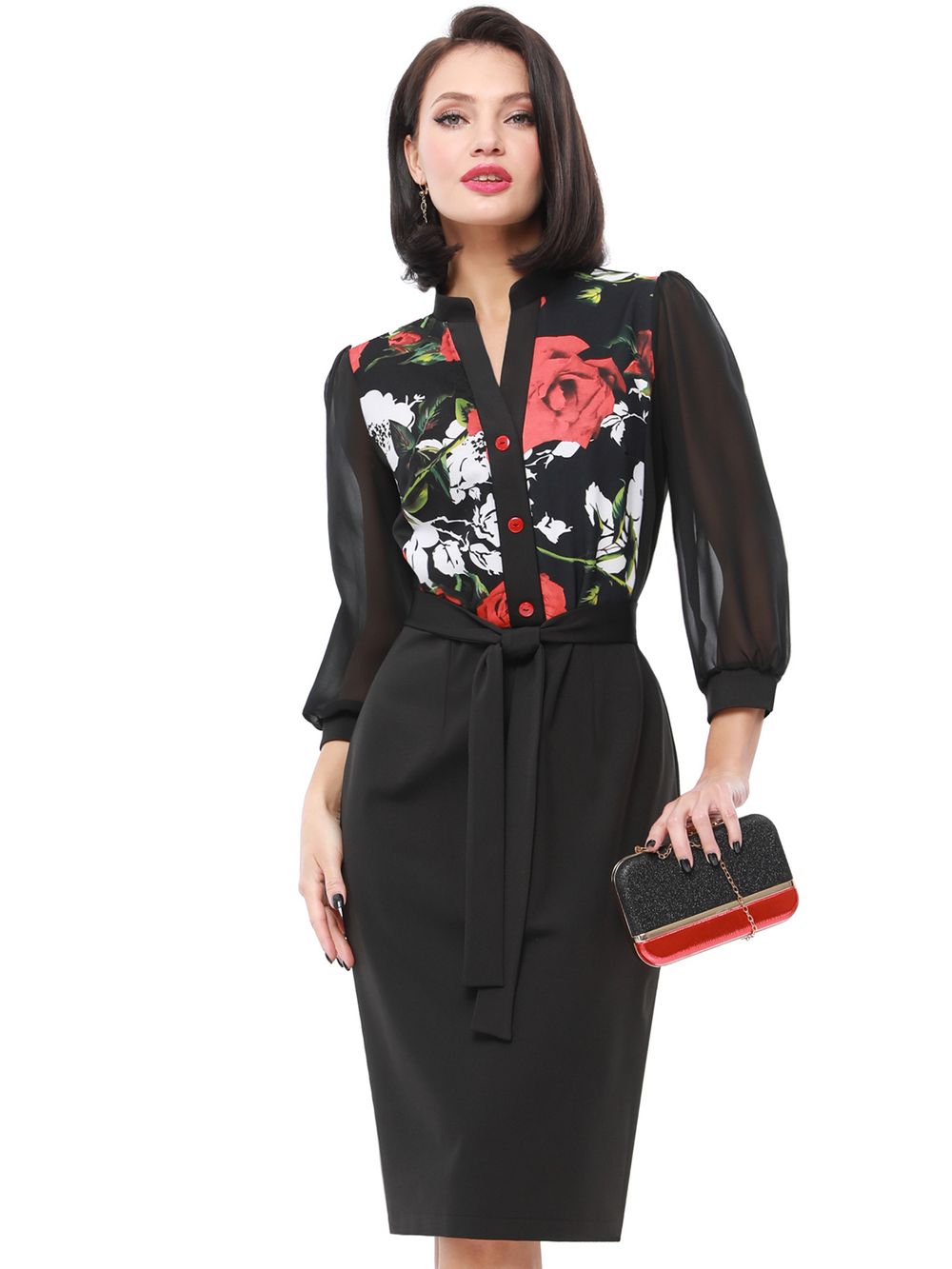 Платье Потрясающе красива, блэк DStrend (Акция)