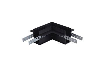 Соединитель для магнитного встраиваемого шинопровода угловой CLT 0.223 01 BL чёрный Space Crystal Lux