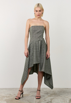 Корсетное платье мини