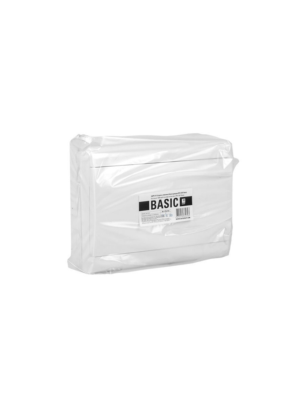 Щит ЩРН-П-12 IP41 бел. дверца (пром. упак.) Basic EKF pb-n-12w-bas