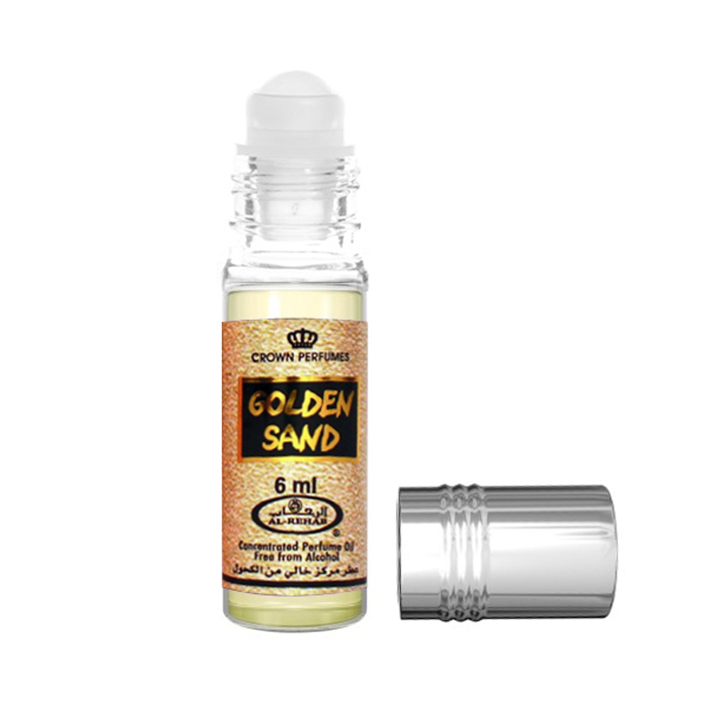 масляные духи Золотой Песок Аль-Рехаб (Golden Sand Al-Rehab), 6 мл