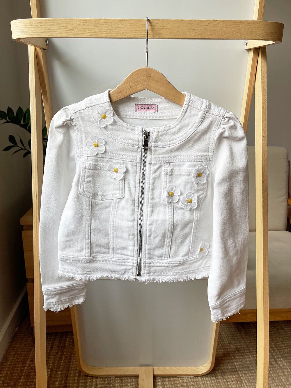 Куртка джинсовая Monnalisa, 104