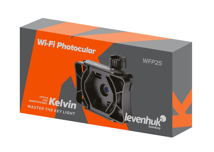 Wi-Fi фотокуляр Levenhuk Kelvin WFP25