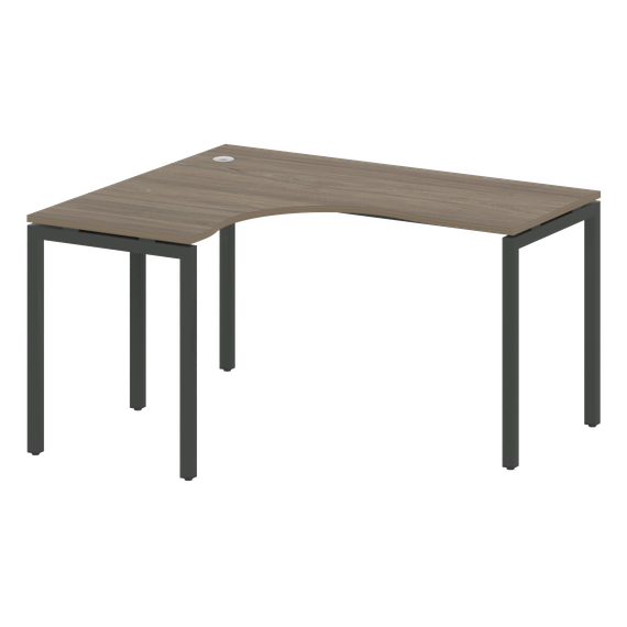 Метал Систем Куатро Стол криволинейный левый на П-образном м/к 40БП.СА-3 (L)