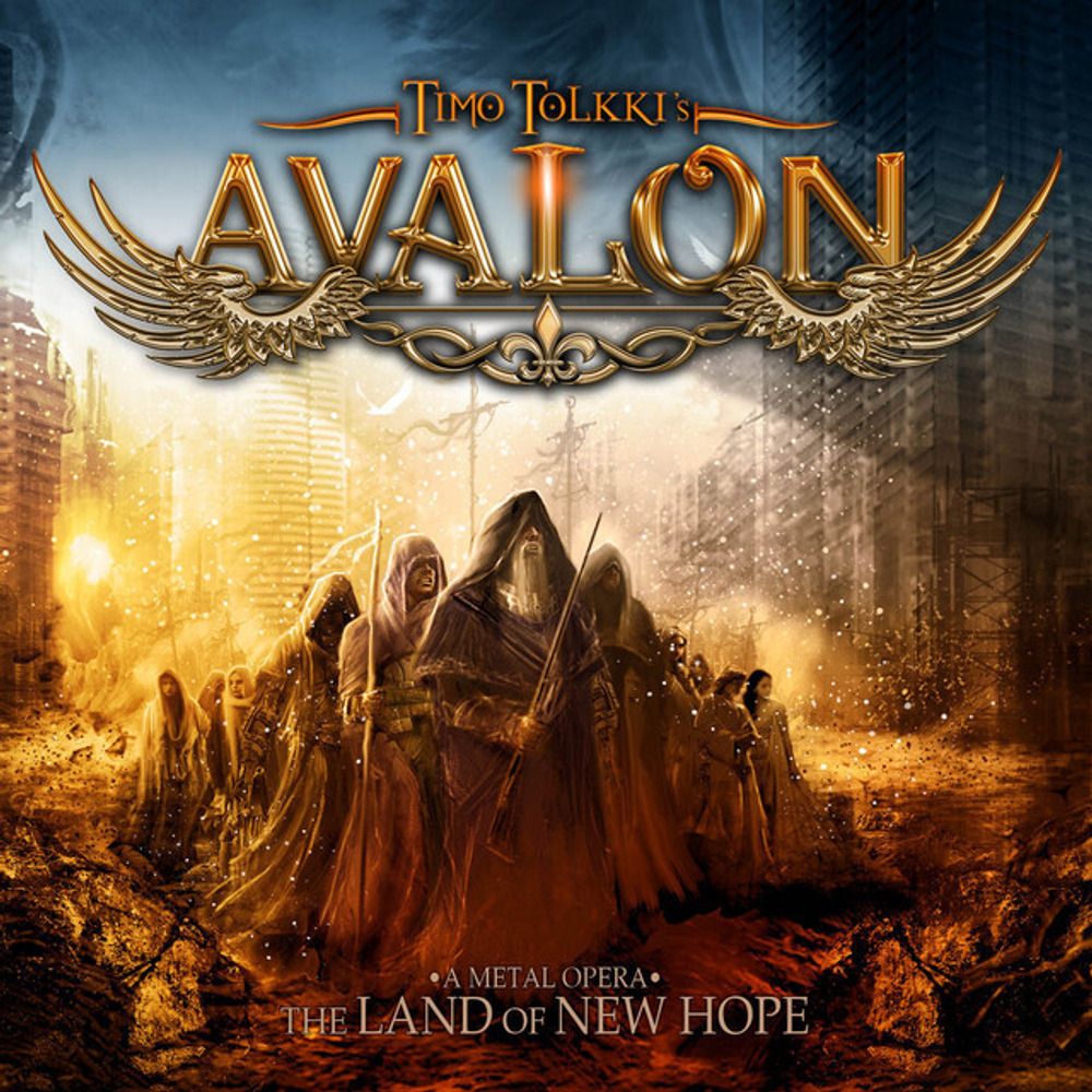 TIMO TOLKKIS AVALON The Land Of New Hope - 2013 Digi CD/DVD, музыкальный компакт диск