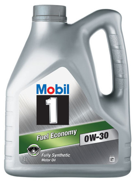 Моторное масло Mobil 1 Fuel Economy 0w30 4л синтетика