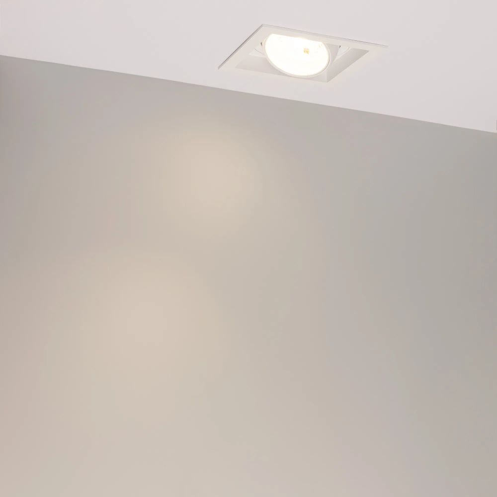 Светильник MS-VORTEX-BUILT-S140x140-30W Warm3000 (WH-WH, 17 deg, 230V) (Arlight, IP20 Металл, 5 лет) 057920