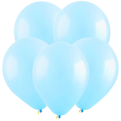 Шар латексный Пастель Голубой 35 см
