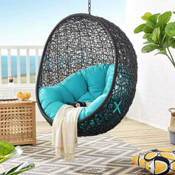 Подвесное кресло-кокон encase wicker