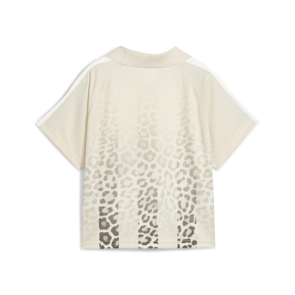 Женское поло PUMA LEO LUXE Football Jersey