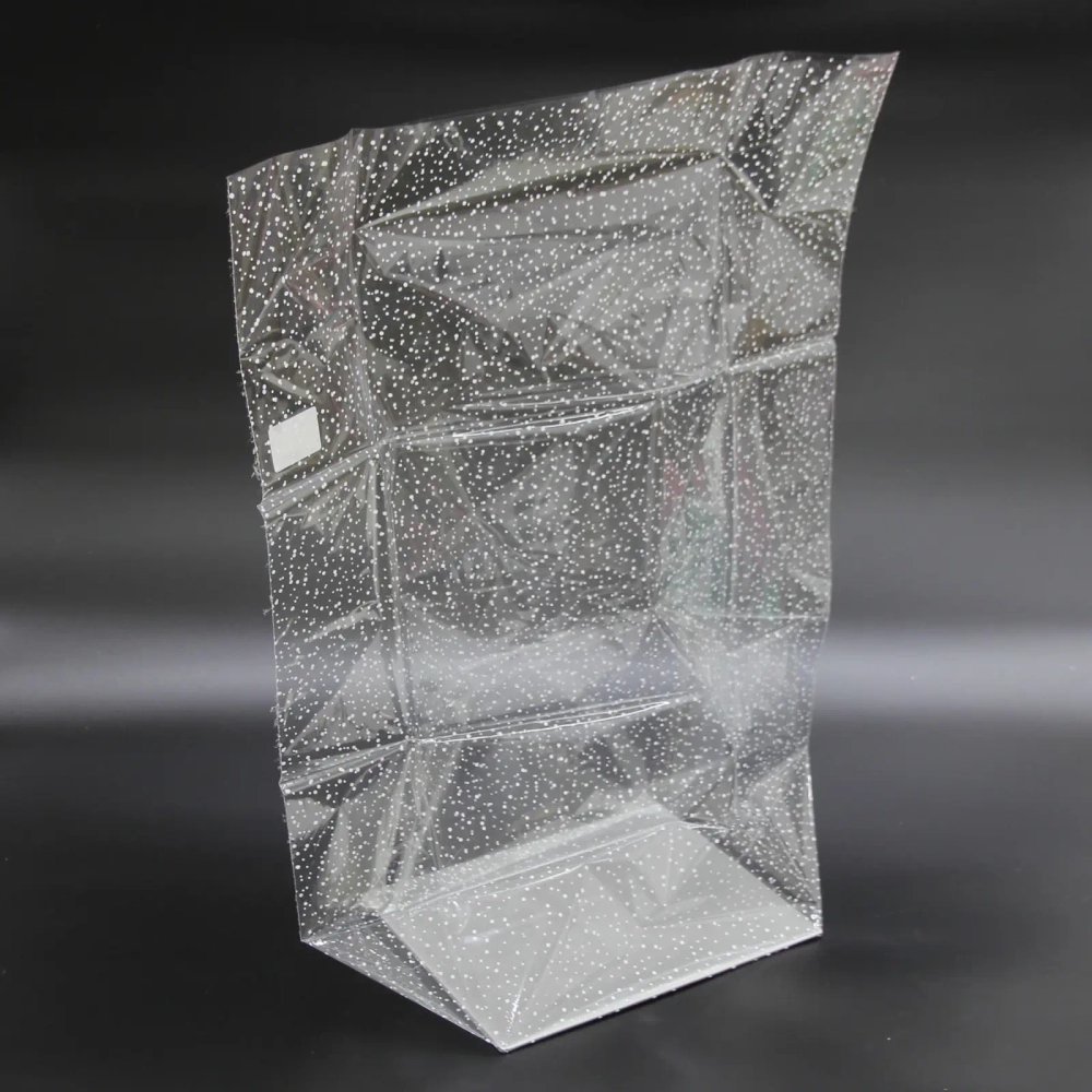 Пакет на жестком дне, рисунок «мошка» (дно 40*28; выс.86см)