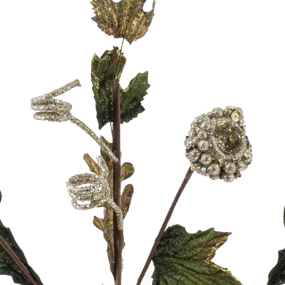 GAEM Цветок искусственный "Магнолия", L11 W11 H59 см