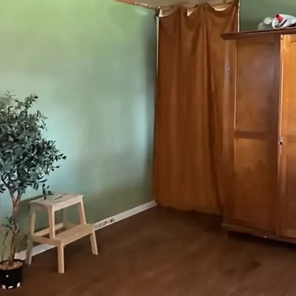 Краска цвет Мох (болотный зеленый) для мебели и декора Alice Gold 500 мл без запаха, минеральная (титановая, мраморная), высокоукрывистая, глубокоматовая, не требующая грунта и финиша