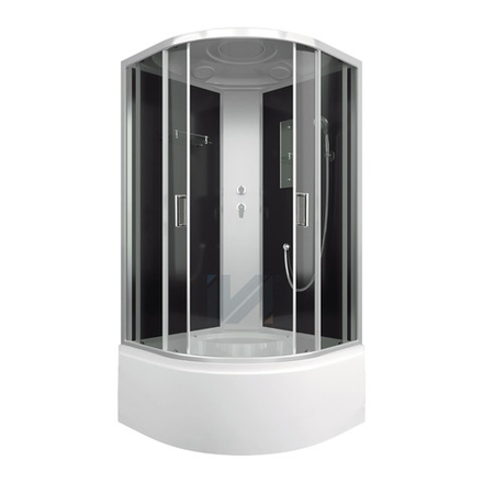 Душевая кабина IVA SC80CT 800*800*2150 высокий  поддон, тонированное стекло